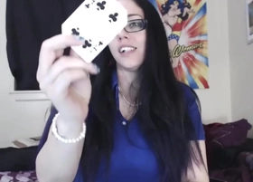 You never want to play cards with a goddess