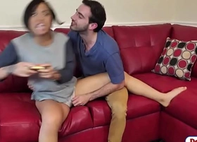 Cute asian fucks bf and then squirts