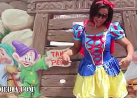 Twerking at disney world 'princess gone wild' starring caramel kitten