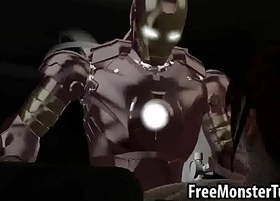 Foxy 3d brunette getting fucked hard by iron man1-high 2