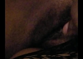 Toying my wife's clit