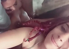 Daddy fucks my friend while i ride her face