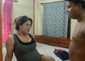 Indian sexy malkin having sex with young boy