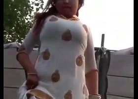 Punjabi girl dancing