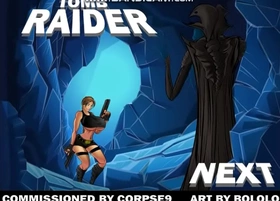 Tomb raider cave monster adult game
