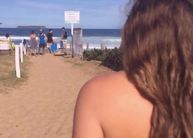 Video do nosso canal no youtube kellenzinha sem segredos - o que rola na praia de nudismo
