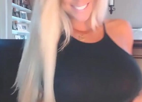Busty blonde milf wild masturbation on webcam xxxturn com