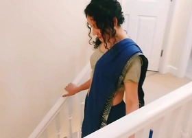 Desi young bhabhi strips from saree on every side please you christmas present pov indian