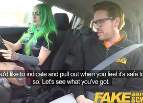 Fake Driving School Wild fuck ride be advisable for tattooed domineer beamy bore beauty