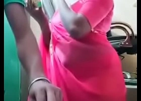 Swathi naidu sexy while dress only of two minds far saree