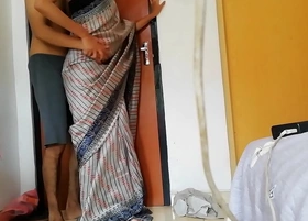 indian teacher fuck adjacent to her partisan