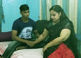 Indian teen chum fucking his off colour hot bhabhi privately at home drub indian teen sex