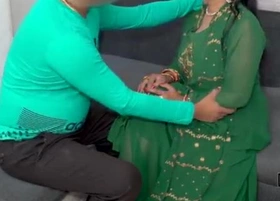 Boss Fucks Obese Well-endowed Indian Bitch During Private Party With Hindi