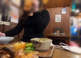 やらせなし完全リアル【個人撮影】【隠し撮り】鬼美尻エッチでがち豹変　ジェラート屋で働く28歳　マッチングアプリで出会った　中で何度もイキ喘ぐ性交好き女