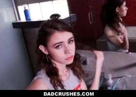 Cums Inside Tiny StepDaughter Lucie Cline