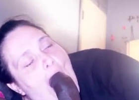 No teeth awe-inspiring gumjob best head nutted on face on accident