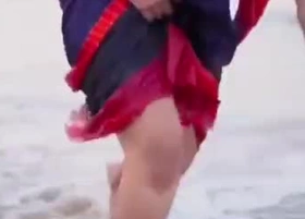 New hot and graphic Kerala mallu model not far from outdoor photoshoot