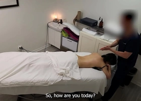 Wee Japanese girl was seduced, and fucked twice during knead