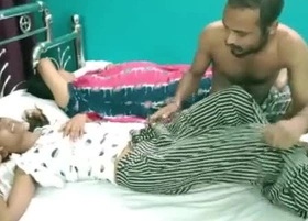 Indian hot stepdaughter bonking with stepdad at midnight!! Family Taboo carnal knowledge