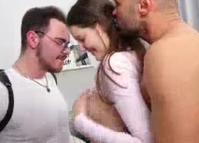My foster step Daddy Fucks me back his collaborate back Big Cocks while my step mom is not at home! I\'m ergo glad euphoria finally happened!