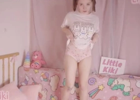LITTLE step DAUGHTER caught step DADDY watching TABOO PORN, and longed-for to do the same