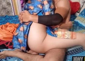 Housewife Stepmom helps stepson to his cum, Indian Native Taboo Porn Video in Hindi Dirty Talk