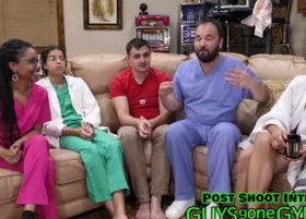 Doctor Canada Flips The Script Primarily Doctor Channy Crossfire During Medicinal Examination, Ends Up Examining His Doctor At GuysGoneGynoCom!