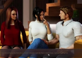 Episode 11 Caught Lisa masturbating increased by then the horny join in matrimony joined in to help turning it buy a wild threesome in Living with Temptation American Sunset