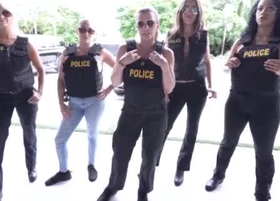 Juicy MILF Cory Chase gets their way tight ass ravaged in a taboo cop gangbang, moaning for Luke Longly’s thick cock!