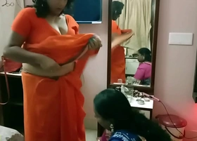 Desi Cheating husband caught by wife!! family sex with bangla audio
