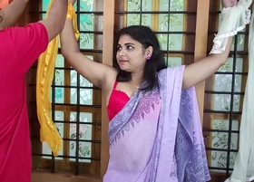 Indian Hot Housewife First Age Trying Hardcore BDSM With respect to Husband  Desi Wife Tied PART-2