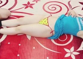 برادر ناتنی کسم حسابی میخوره / stepbro licking my pussy