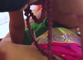 Indian Blue Wife In Sari Hot Dreamer Sex With Sadhu Baba