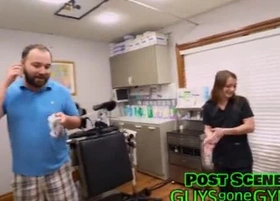 Perverted Podiatrists Mira Monroe & Aria Nicole Helter-skelter Chronicle For Male Patients Feet