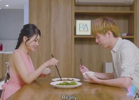 Stepmom is seduced by their way stepson and get fucked